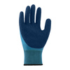 Gongpinxing 400V insulating gloves latex low voltage anti-electric shock, non-slip and wear-resistant electrician power distribution room protective gloves 1 pair blue