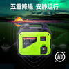He Jiangong 3KW small gasoline generator 220v household variable frequency mini stall outdoor camping portable 2200W hand start LCD digital display variable frequency model