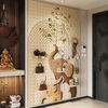 Customized entrance hall elephant solid wood hole board storage rack creative wall decoration storage rack to block the styling wall other sizes, styles and patterns, please contact customer service