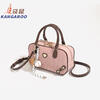Kangaroo (KANGAROO) Sweet Cool Hot Girl Diamond Bowling Bag New and New Niche Portable Pillow Bag Fashionable and Versatile Shoulder Crossbody Bag Pink