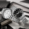 CITIZEN Eco-Drive Watch Classic Simple Fashionable Business Casual Waterproof Men's Watch Valentine's Day Gift for Boyfriend BM7460-88H Classic Business Silver/Eco-Drive