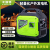 He Jiangong 3KW small gasoline generator 220v household variable frequency mini stall outdoor camping portable 2200W hand start LCD digital display variable frequency model