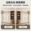 Fuyuanhui package installation wardrobe bedroom household flat door storage wardrobe simple large wardrobe 120CM three-door main cabinet