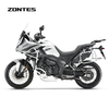 ZONTES 2026 new model 703F 19-inch Brembo caliper three-cylinder water-cooled 699cc ADV motorcycle bright silver (high version)