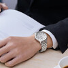 CITIZEN Eco-Drive Watch Classic Simple Fashionable Business Casual Waterproof Men's Watch Valentine's Day Gift for Boyfriend BM7460-88H Classic Business Silver/Eco-Drive