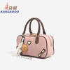 Kangaroo (KANGAROO) Sweet Cool Hot Girl Diamond Bowling Bag New and New Niche Portable Pillow Bag Fashionable and Versatile Shoulder Crossbody Bag Pink