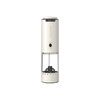Circle Joy Stainless Steel Electric Pepper Grinder Rechargeable Household Pepper Sea Salt Grinding Bottle Condiment Bottle Variable Speed White