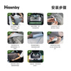 Havnby Anwen white Xiaopeng G6 car camping travel trunk sleeping inflatable memory foam mattress accessories supplies Xiaopeng G6 mattress (external hard board) with dark bed cover