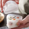 Fantasy Japanese Triangular Rice Ball Mold Set Home Sushi Shaker Children's Baby Rice Food Tool Artifact Transparent Triangular Rice Ball 1 Large + Small Each