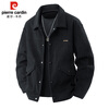 Pierre Cardin corduroy jacket men's autumn and winter workwear trendy loose casual thickened jacket top pea green XL