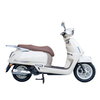 Flying Eagle F150 pedal retro fuel motorcycle, fuel-saving commuting, smart and cost-effective, ivory white standard version 26 models