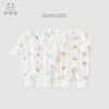 Good Bear baby clothes pure cotton jumpsuit early autumn newborn pajamas male and female baby romper spring autumn winter