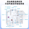 Xiaomi (MI) Whole House Smart Home Control System Set Lighting Curtain Customized Design Plan Four Bedrooms and Two Living Rooms Whole House Smart Package丨Consult customer service for free design plan