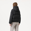 Tambor Down Jacket Women's Short Hooded Autumn and Winter Warm Jacket Thick 25 Years New 5530362D Black 160