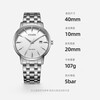 CITIZEN Eco-Drive Watch Classic Simple Fashionable Business Casual Waterproof Men's Watch Valentine's Day Gift for Boyfriend BM7460-88H Classic Business Silver/Eco-Drive