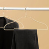 Camellia Clothes Hanger Seamless Clothes Drying Rack Bold Wet and Dry Non-Slip Clothes Hanger Adult Clothes Rack Hanger 8 PCs