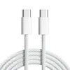 Apple 2-in-1 fast charging data cable supports the full range of Apple IPhone6-16 PD20W charger Type-c port supports fast charging 1 meter white double C port data cable
