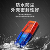Quasi-navigation shoulder light red and blue flashing warning light flashing light patrol security duty traffic night running LED night police charging model