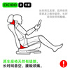 CICIDO Xiduo gap car lumbar support car seat lumbar cushion main driver driving waist support car head and neck pillow Tesla