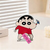 Turn the lights on and off with voice Xiaoxin voice-activated switch cartoon switch artifact Xiaoxin turns off the lights bedside winter crayon Shin-chan voice-activated creative light-off artifact FP05 Xiaoxin voice-activated switch controller 1 pack