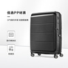 Samsonite suitcase 24-inch front opening trolley case PARALUX double door suitcase KT2 black checked lock box