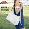 Dickies crossbody bag retro denim denim shoulder portable college student class commuting ladies bag denim blue