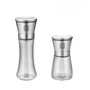 German Liren 304 stainless steel grinder kitchen household freshly ground sea salt and black pepper grinding bottle seasoning bottle jar double short grinder 2 pieces
