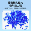 Andatong desiccant color-changing silica gel industrial electronic equipment mechanical laboratory transformer reusable dehumidification and moisture-proof particles blue bottle 500g