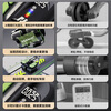 PINJIAN Intelligent Four-Wheel Abdominal Wheel Automatic Rebound Belt-Assisted Abdominal Muscle Wheel Shrinking and Slimming Belly Fitness Equipment for Home Use