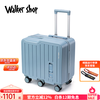 Walker Shop Children's Luggage Boarding Case 2025 New Mountable Trolley Case Boys and Girls Travel Artifact Password Suitcase Gray Blue 20 Inch Boarding Case