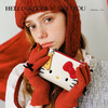 ToutouHELLO KITTY wallet cute women's bag storage card bag coin purse birthday Valentine's Day New Year gift