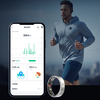Case dynamic uric acid and blood lipid smart ring, high blood sugar and blood pressure, no need to wear health ring, all-day trend, sleep heart rate ring, daily exercise step record, dynamic ai ring, top version L01-silver, uric acid, blood lipid, four blood sugar and blood pressure trends, No. 11 (diameter 20.6mm, finger circumference 66mm)