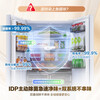 Rongsheng 526-liter dual-clean dual-system French-style multi-door four-door refrigerator household first-class energy efficiency air-cooled frost-free energy-saving large capacity BCD-526WD1MPA white national subsidy 526 white dual system without odor + IDP sterilization