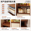 Ouyilang tea cabinet living room wall small cabinet storage cabinet mid-century style household storage cabinet sideboard small apartment storage cabinet