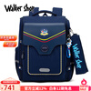 Walker Shop Light Luxury New Primary School Bags 1 to 6 Grades Spine Protection and Burden Reduction Boys and Girls Backpacks British Style Comfortable Backpacks Navy Blue Large Size Recommended for Grades 2-6 Default Size