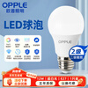 OPPLE LED bulb E27 screw bulb 12w-white light 6500K 1 piece high-power light source super bright high color rendering bulb