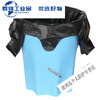 Good goods vest style garbage bag thickened portable black small extra thick vest plastic bag large size one black width 32*62cm 50 only thick 2.5
