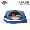 Dickies crossbody bag retro denim denim shoulder portable college student class commuting ladies bag denim blue