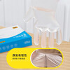 Temeiju disposable gloves food grade 500 pieces boxed removable thickened plastic PE leak-proof gloves for kitchen baking