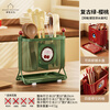 Modern Housewife Chopstick Spoon Storage Box Chopstick Tube Home High-end New Chopstick Basket Countertop Chopstick Cage Chopstick Rack Retro Green-Cherry