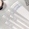 Jingwu ceramic chopsticks, high-end household tableware gift box, mildew-resistant, high-temperature resistant, antibacterial, one pair for one person, 10 pairs of chopsticks for family sharing