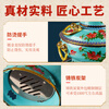 Guo Yiyuan New Cloisonné Copper Hot Pot Electric Charcoal Dual-Purpose Washable Thickened Enamel Copper Pot Old Beijing Shabu Shabu Pot 34 Blue Single Flavor