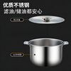 Bayco 304 stainless steel lard tank oil pot lard basin seasoning tank high temperature resistance large capacity without filter 2L BJ6960