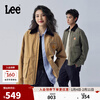 Lee25 autumn and winter new product comfortable version contrasting lapel workwear large pocket design same style jacket for men and women