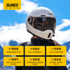 SUMEX speed charm dome Zhang Xuebenda Kaiyue co-branded fiberglass retro cruise helmet Snow Mountain White M
