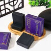 New Usman grass Polygonum multiflorum shampoo essential oil soap refreshing oil control cleansing and dandruff nourishing black hair shampoo soap Yilina (purple shell black soap Usman grass Polygonum multiflorum essential oil soap 3 boxes