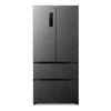 Rongsheng double-purified 517L French multi-door refrigerator BCD-517WD2MPQLA ultra-thin zero-embedded first-class energy efficiency air-cooled frost-free large-capacity active sterilization white three-pack machine Star Rock Gray-Slight Defects