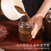 Tuojin imported high-quality Chinese medicine sub-bottling bottles from Japan, food-grade high temperature resistant glass Chinese medicine containers, sealed jars, portable pot belly cup - steamable - 1 pack 600ml