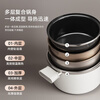 KONKA enamel micro-pressure soup pot titanium liner stew pot non-stick pot stew pot gas induction cooker universal 7L large capacity