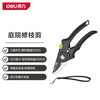 Deli (deli) fruit tree scissors, labor-saving scissors, gardening pruning branch scissors, pruning shears, garden potted flowers, thick branch shears, garden pruning, 8-inch pruning shears